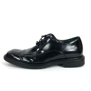 Kenneth Cole Black Patent Leather Oxfords